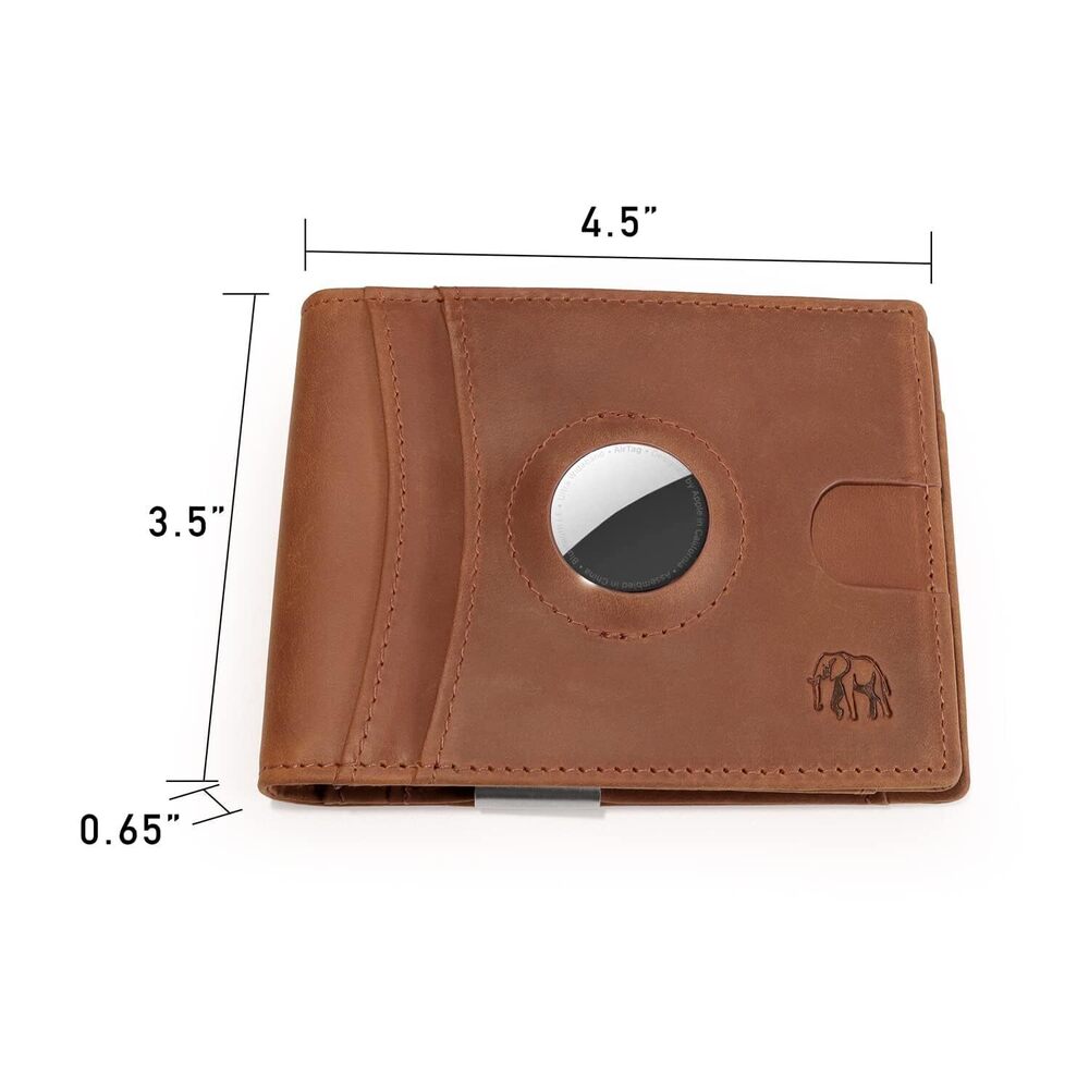 3739 Airtag Wallet | Wallet Airtag Holder | Rfid Blocking Wallet View 3
